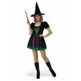 thumbnail image 1 of Black Shimmer Witch Adult Costume, 1 of 6
