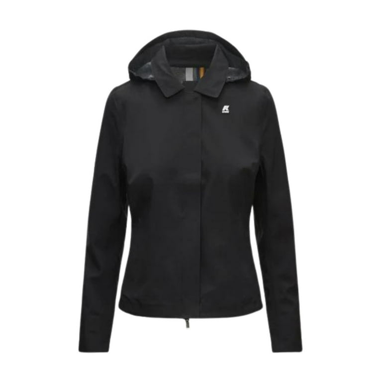 K Way Female Black Shirt Collar Jackets Black Sizes 000 7 Walmart