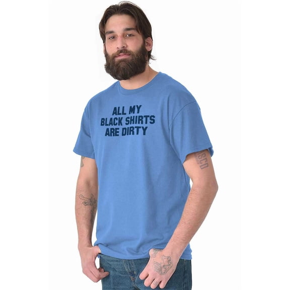 Black Shirts Dirty Laundry Day Gym Men's Graphic T Shirt Tees Brisco Brands S