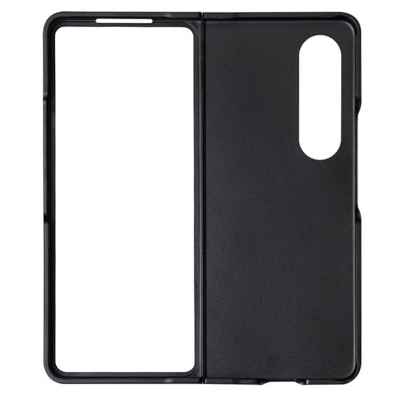 LEEKUANGSU Shockproof Soft TPU Flip Cell Phone Case for Samsung Galaxy Z Fold 4, Black