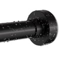 thumbnail image 1 of Black Shower Curtain Rod 34-66 Inches(2.8-5.5ft) Never Rust Adjustable Shower Rod Spring Tension Non Slip No Drilling Shower Rods for Bathroom Garland Window, 1 of 9