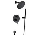 thumbnail image 1 of Black Shower Fixtures, Matte Black Shower Faucet Set, Black Shower System with Rain Shower and Handheld,Sumerain, 1 of 14