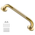Black Shower Grab Bar w/AntiSlip Knurled Grip 36 Inch, Zepolu