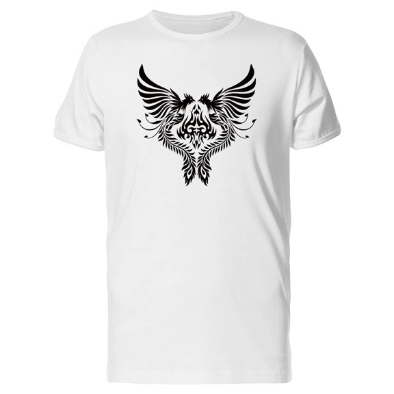 Black Silhouettes Of Phoenix T-Shirt Men -Image by Shutterstock, Male 3X-Large