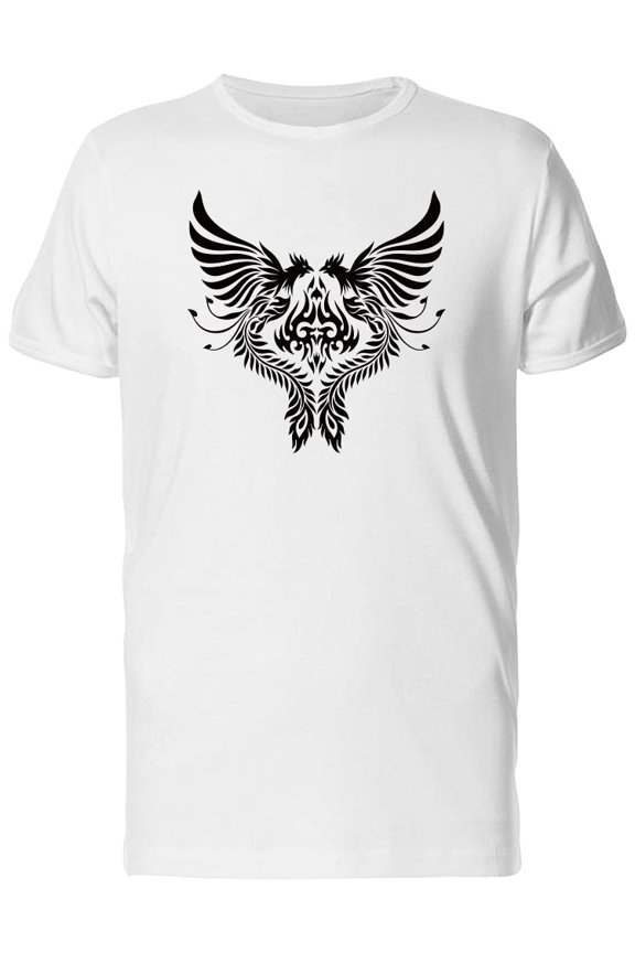 Black Silhouettes Of Phoenix T-Shirt Men -Image by Shutterstock, Male 3X-Large