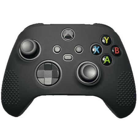 Black Silicone Gaming Grip For Xbox Series X S Controller