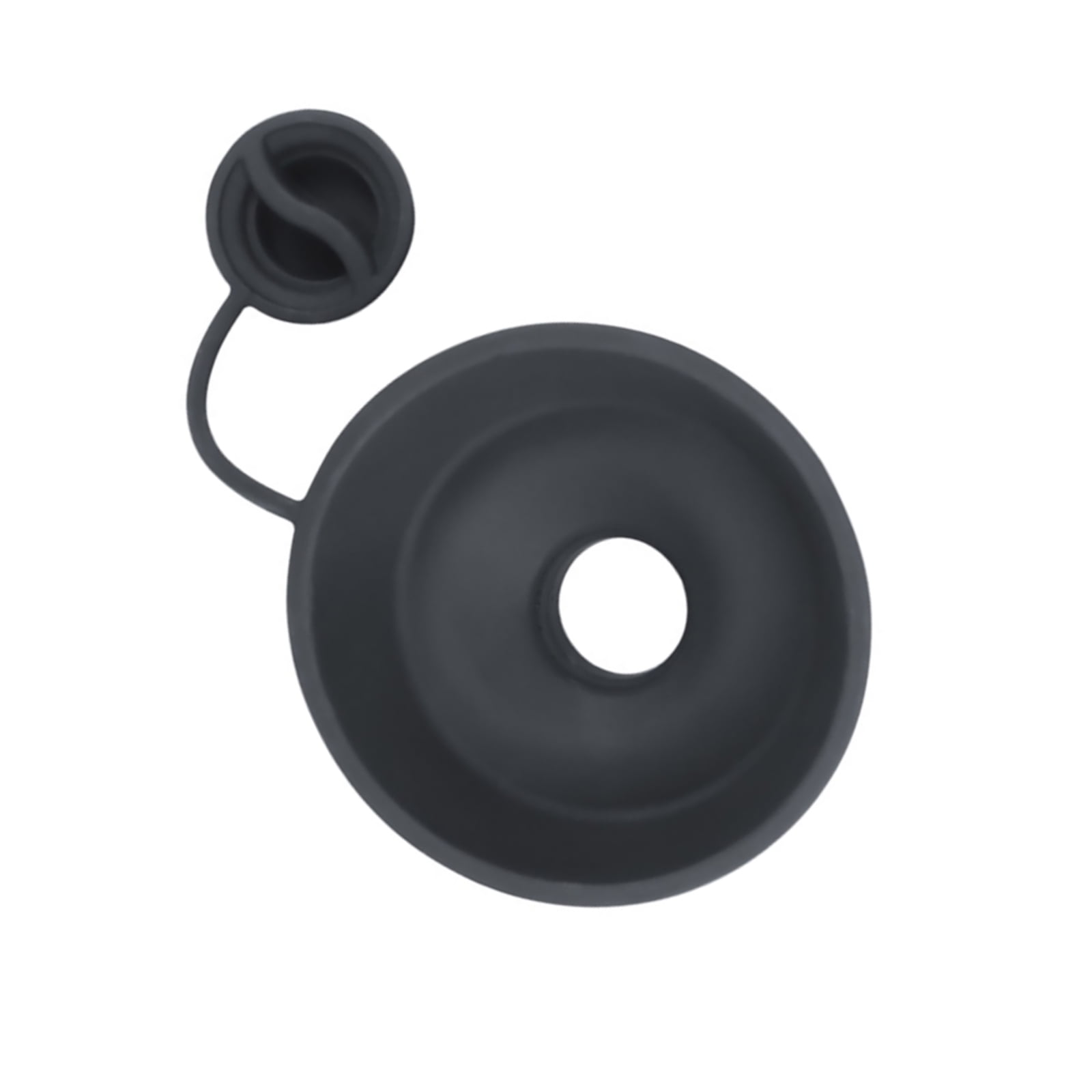 Black Silicone Windshield Washer Fluid Funnel for Tesla Model 3 2017