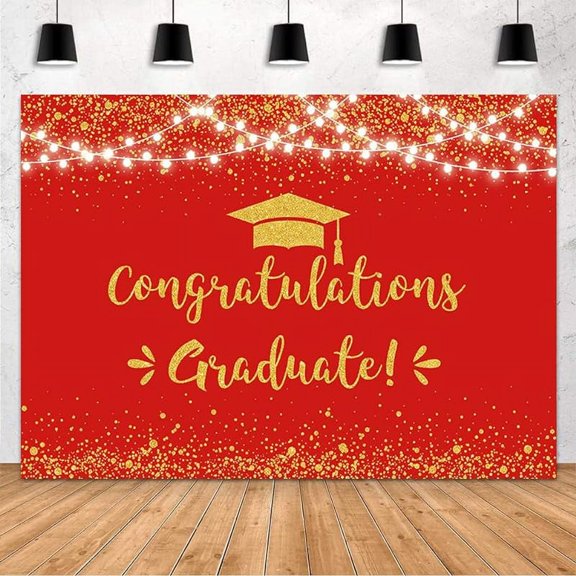 Black and Silver Graduation Backdrop Class of 2025 Graduation Party Decorations Congratulation Graduate Backdrop 2025 Congrats Grad Banner Prom Party Decoration Photo Booth Props