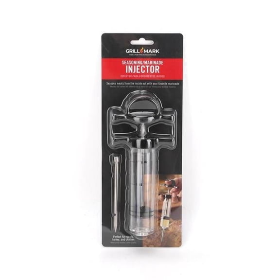 Black & Silver Plastic Season Injector