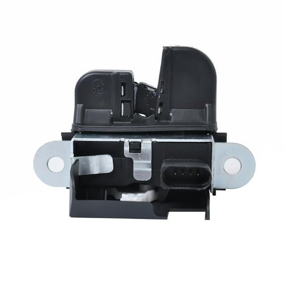 Black+Silver Rear Trunk Lid Lock Latch Replacement for Volkswagen Golf MK5, MK6, Golf GTI, Leon Cupra
