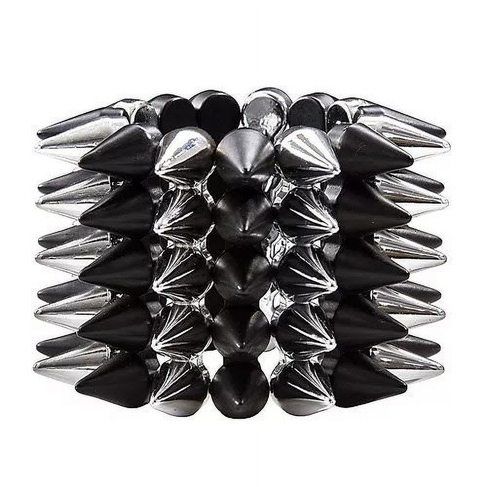 Silver Spike Bracelet