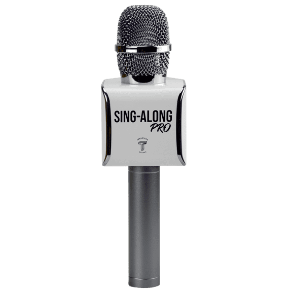 Black Sing A Long Pro 3 Wireless Karaoke Microphone-(SA3-Black)