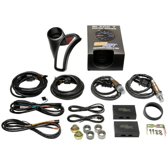 Black Single Dashboard Gauge Pod for 2005-2013 C6 Chevrolet Corvette