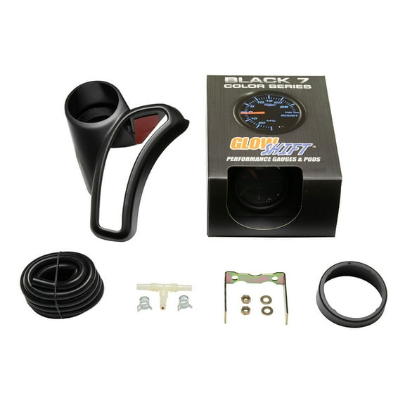 Black Single Dashboard Gauge Pod for 2005-2013 C6 Chevrolet Corvette