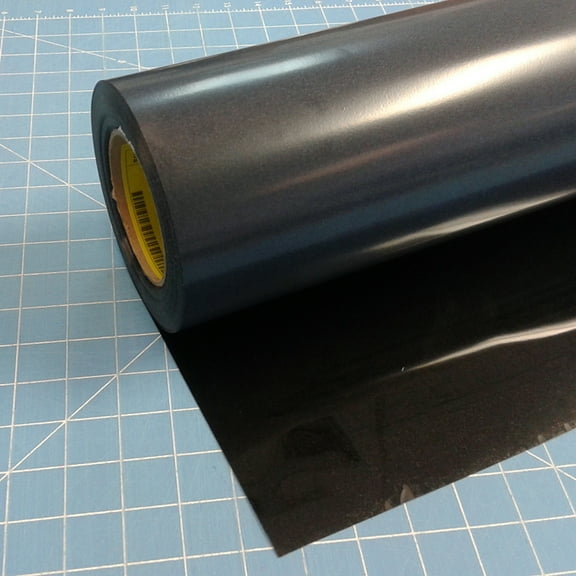 Black Siser Easyweed 11.8" x 5' (feet) Iron on Heat Transfer Vinyl Roll HTV
