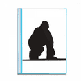 thumbnail image 1 of Black Skateboarding Sport Outline Book Sheet Protectors Portfolio Binder Folder, 1 of 3