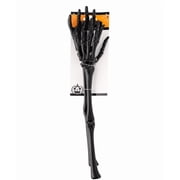Black Skeleton Hand Tongs Creative Arm Skull Claw Halloween Design Party Decorations Kitchen Utensils Salad Tableware Desserts Serving Spoon 12.87 Inch Long 1 Pair
