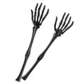 thumbnail image 1 of Black Skeleton Tongs, 12.875 in. Halloween Spooky Serving Utensils Pack of 2 Party Decoration Dinnerware Themed Table Setting Supplies, 1 of 7
