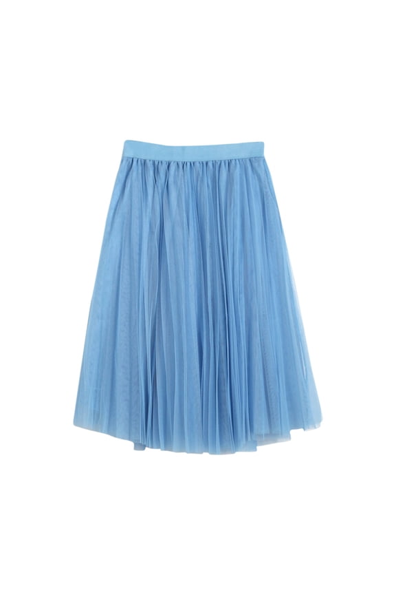 Black Skirts for Women Slim Fit Striped Cute Women's Flowy Handkerchief Hemline Midi Skirt