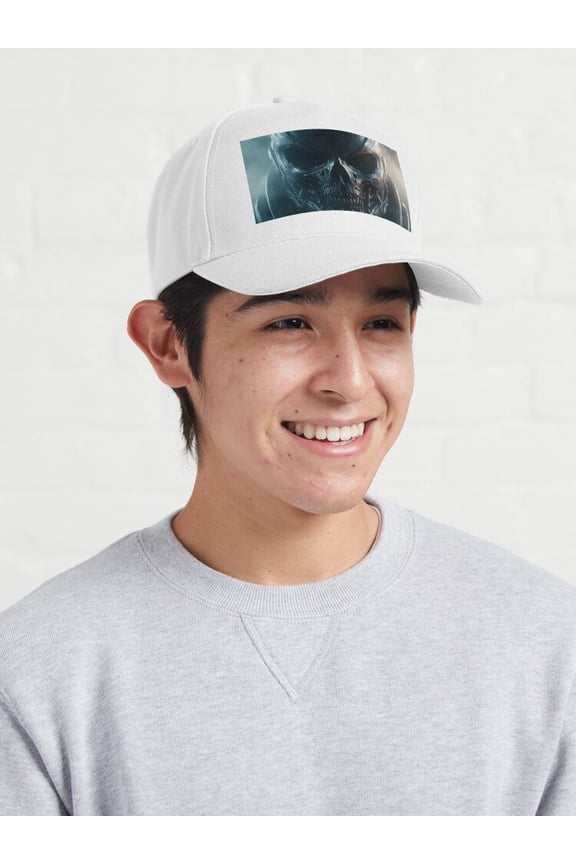Black Skull Elite Soldier Baseball Hat, Tactical Military Character Graphic Design, Classic Cap
