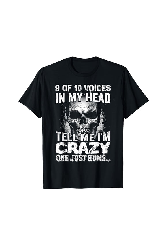 Black Skull Graphic T-Shirt - Unique Design for Creative Expression