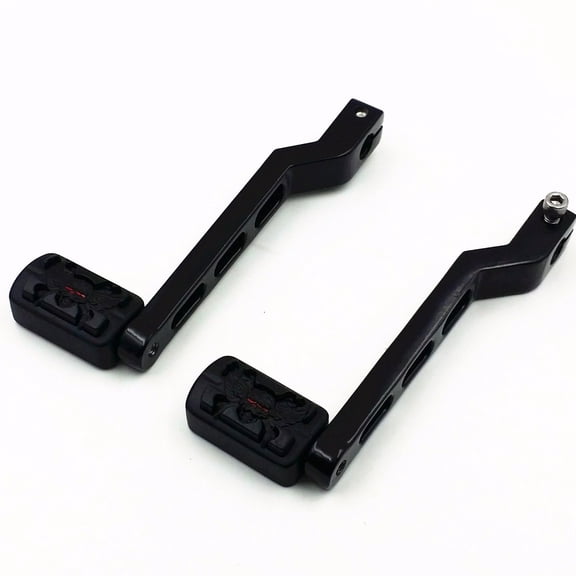 Black Skull Heel Toe Gear Shift Lever Peg For 1986-2012 Harley Softail Touring Model