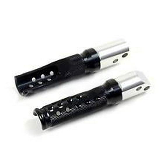 Black Slashed Rear Foot Pegs for Yamaha FZ1 2001-2005