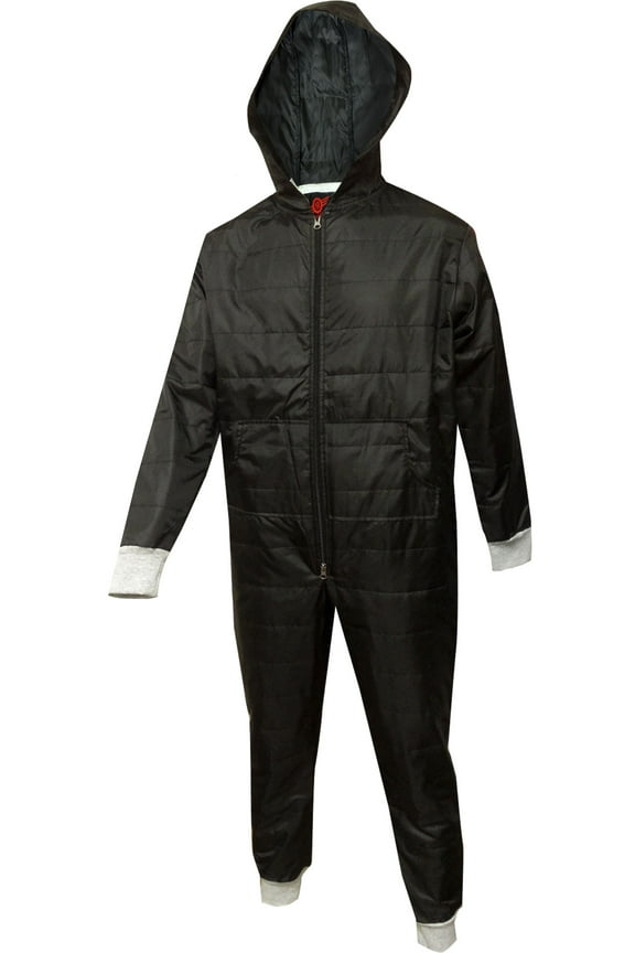 Black Sleeping Bag Onesie Hooded Pajama