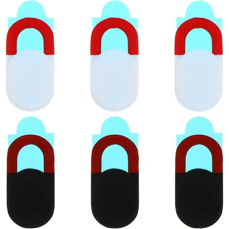 6Pcs Tablet Computer Camera Privacy Slide Covers Phone Webcam Covers Gifts for Men Women
