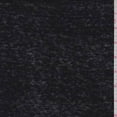 thumbnail image 1 of Black Slubbed Sweater Knit, Fabric By the Yard, 1 of 1