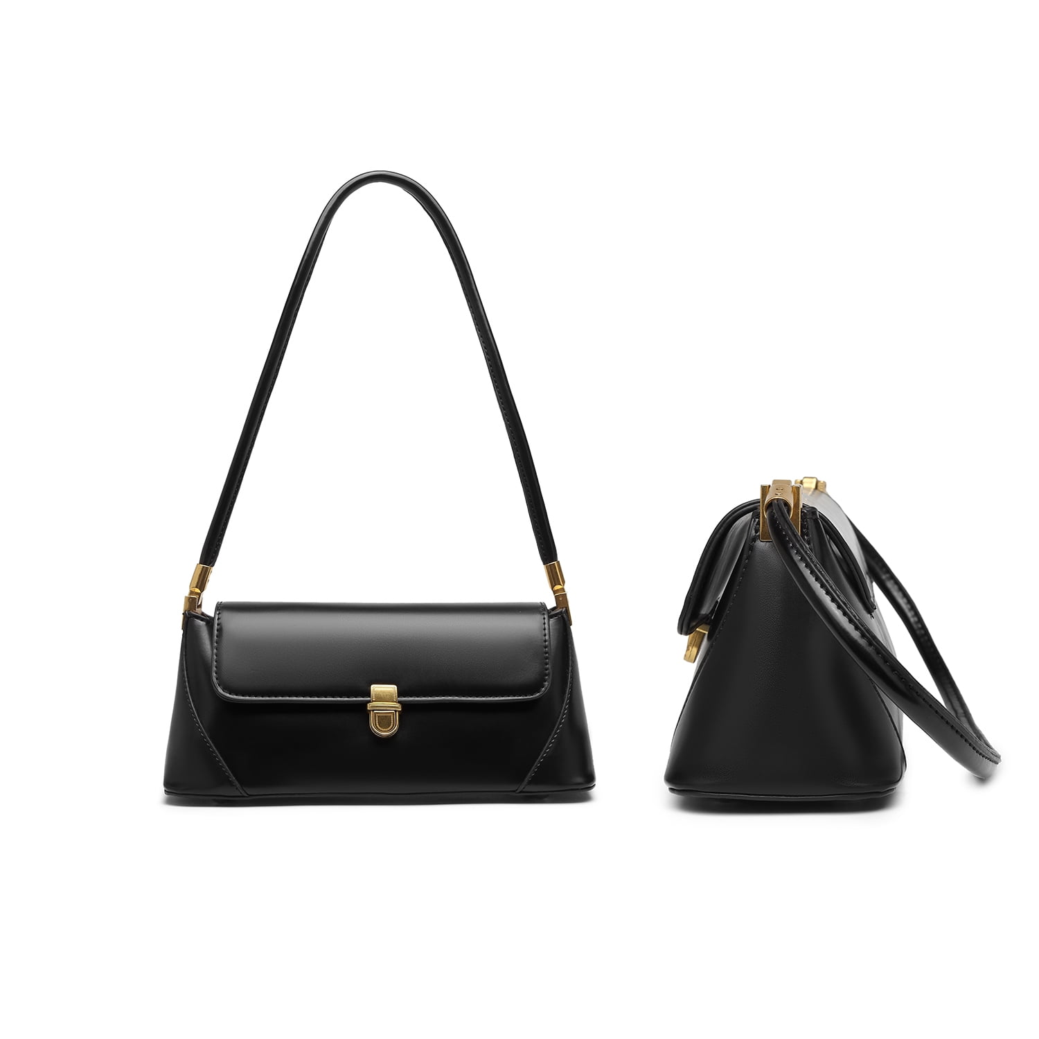 Black Small Clutch Shoulder Bag for Women Leather Mini Tote Vintage HandbagPurse Retro Classic Small Purse 90s Buckle Closure 579e8fe1 dc8f 4630 a53a b9fcf60bd710.c353f174cfa20a2e59e9e37e0be47a14
