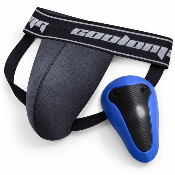 Black Small Men's MMA Jock Straps with Athletic Cup Groin Guard