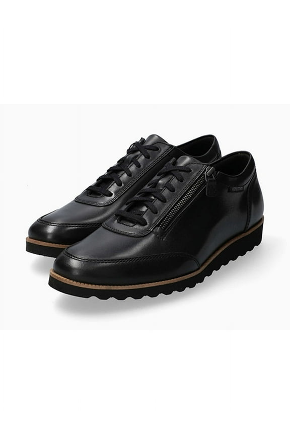 Black Smooth Leather Men's Casual Oxford 8