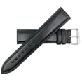 thumbnail image 1 of Black Smooth Stitched Leather Band, 1 of 4