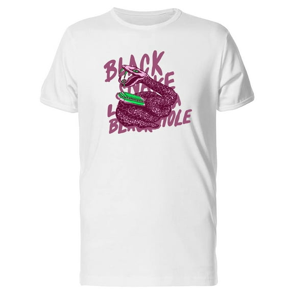 Black Snake Harmonica T-Shirt Men -Image by Shutterstock, Male XX-Large