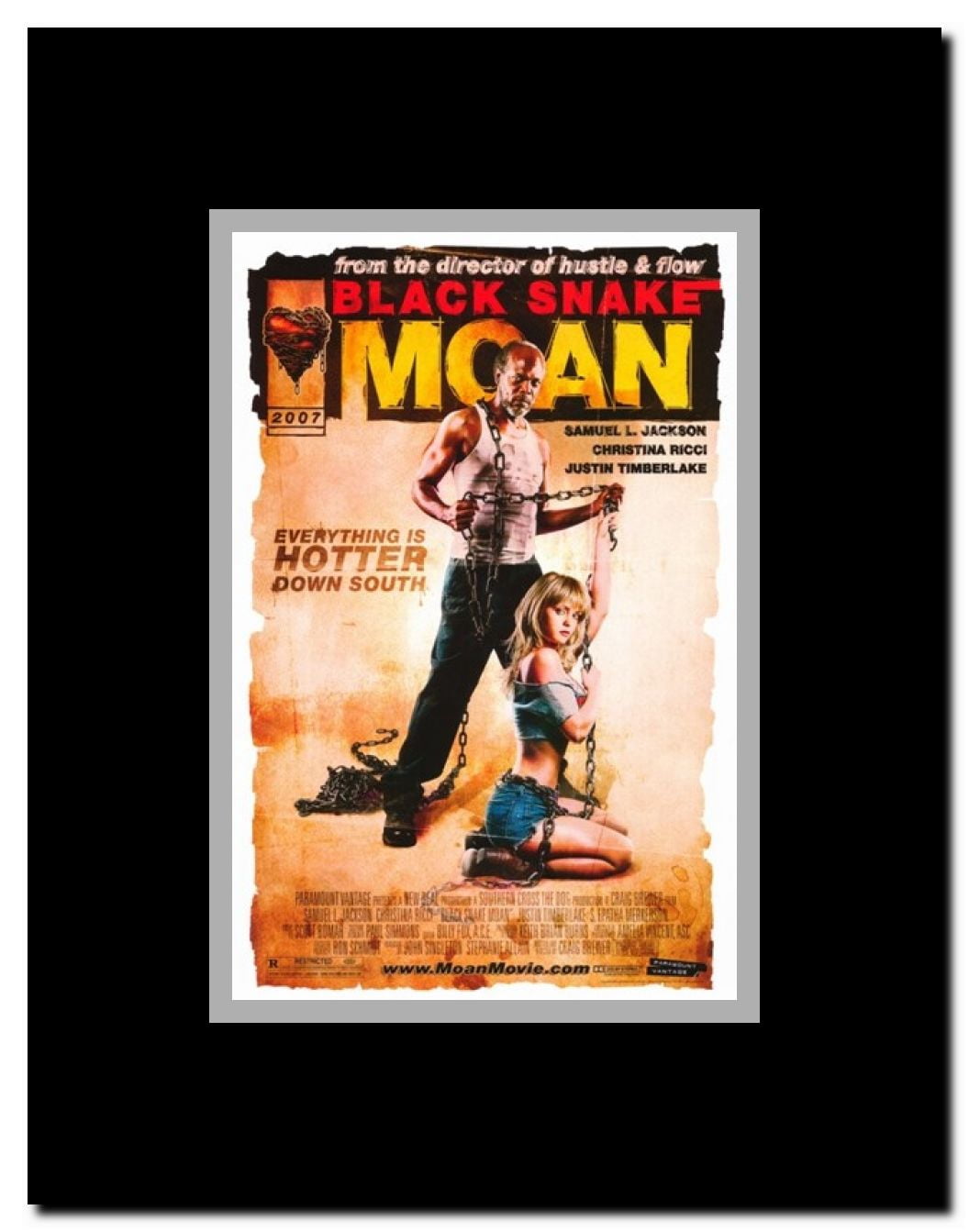 Black Snake Moan Framed Movie Poster