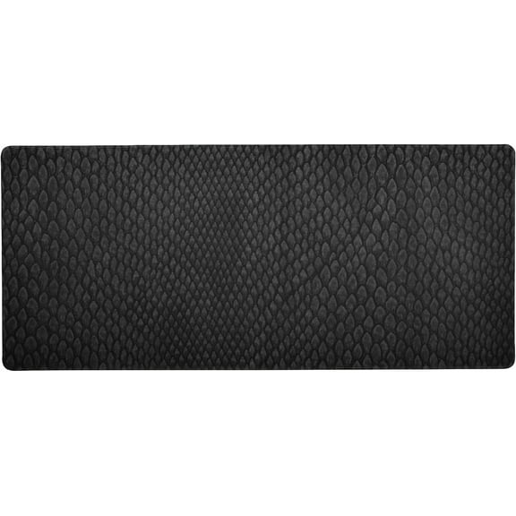 Black Snake Skin Print Large Gaming Mouse Pad Big Mousepad Mice Keyboard Mat with Non-Slip Rubber Base for Computer Laptop Home & Office, 31.5 X 11.8 inch