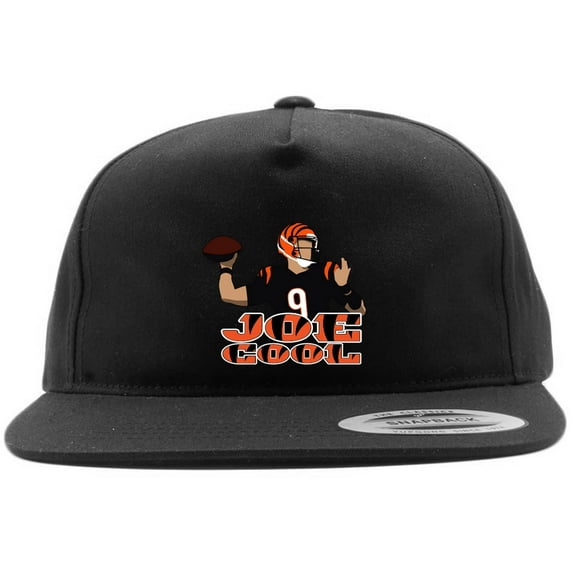 Black Snapback Joe Burrow Joe Cool Hat