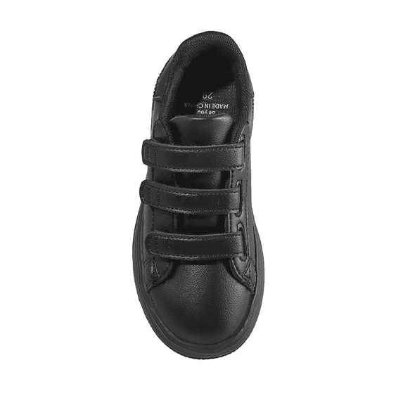 Boys Black School Shoes - Casual & Formal Dress Shoes for Toddler size 6, Little Kid, and Big Kid