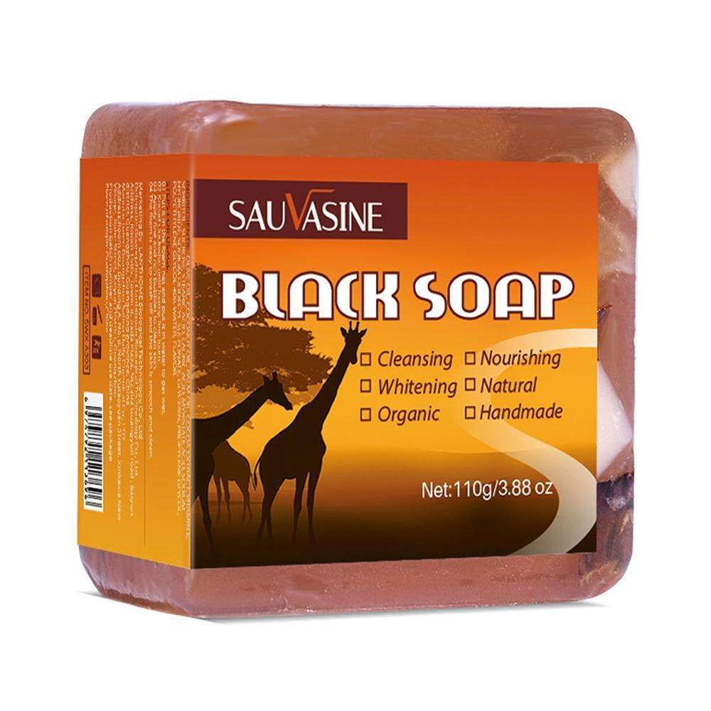 Black Soap Lightening African Soap For Black Skin Anti Taches Face Bath