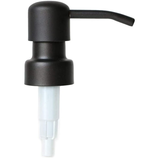 Black Soap Lotion Dispenser Replacement Pump Stainless Steel Fit
