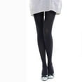 thumbnail image 1 of Black Socks Autumn Burnish Opaque Tights Candy Color Leggings Tights Trample, 1 of 1