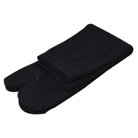 Black Socks Cotton Socks Breathable Separate Toe Socks for Men Women Splited Toe Socks Flop Socks Elastic Split Toe Socks