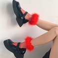 Black Socks For Women Solid Color Socks For Women Fashion Short