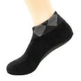 thumbnail image 1 of Black Socks Men's Winter Warm Double-faced Fleece Bed Sock Non Slip Slipper Floor Socks Hot, 1 of 2