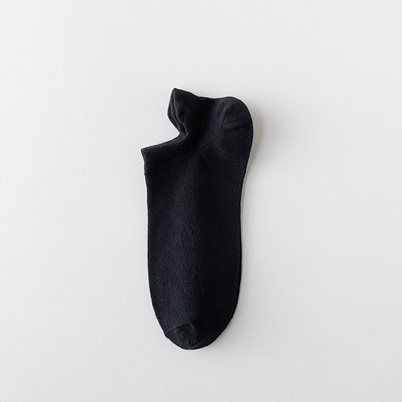 Black Socks Women's Color Matching Multi Color Breathable Plush and Thick Insulation Socks