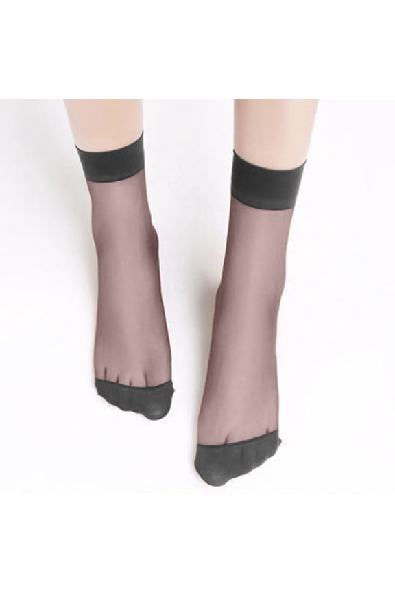 Black Socks for Women Plain Women 10Pair Socks Short Stylish Top Ankle Socks Net Socks on Sale Clearance