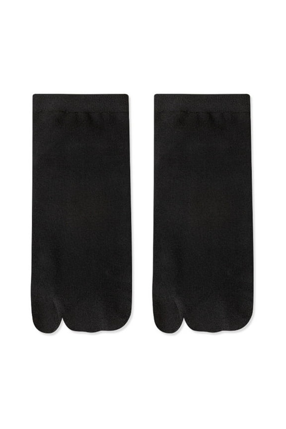 Black Socks for Women Split Toe Design Separates Toes Bunion and A Bunion Pad Toe Friction and Hallux Valgus on Sale Clearance