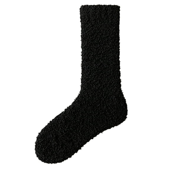 Black Socks for Women Warm Christmas Fashion Windproof Printing Mid Tube Socks Long Tube Cotton