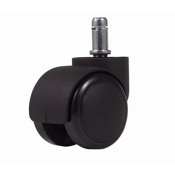 Black Soft Dual Wheel Casters Only